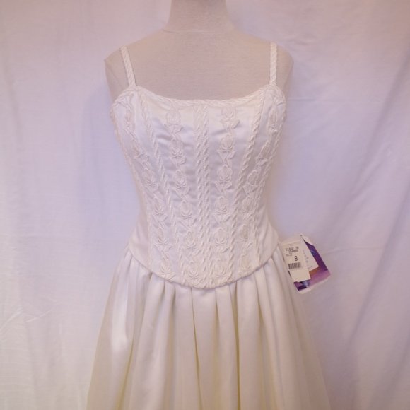 Jessica McLintock Wedding/Ball Gown NWT- Sz. 8 - Picture 4 of 14